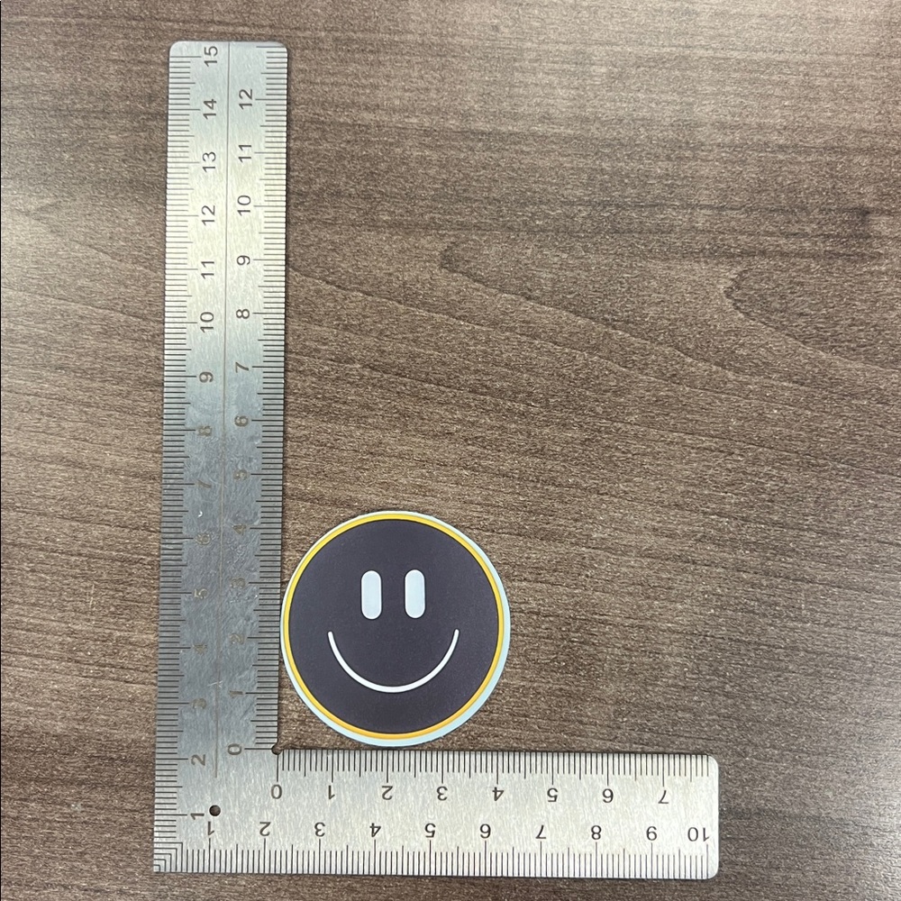 4/$10 Smiley Face Sticker - Picture 2 of 2